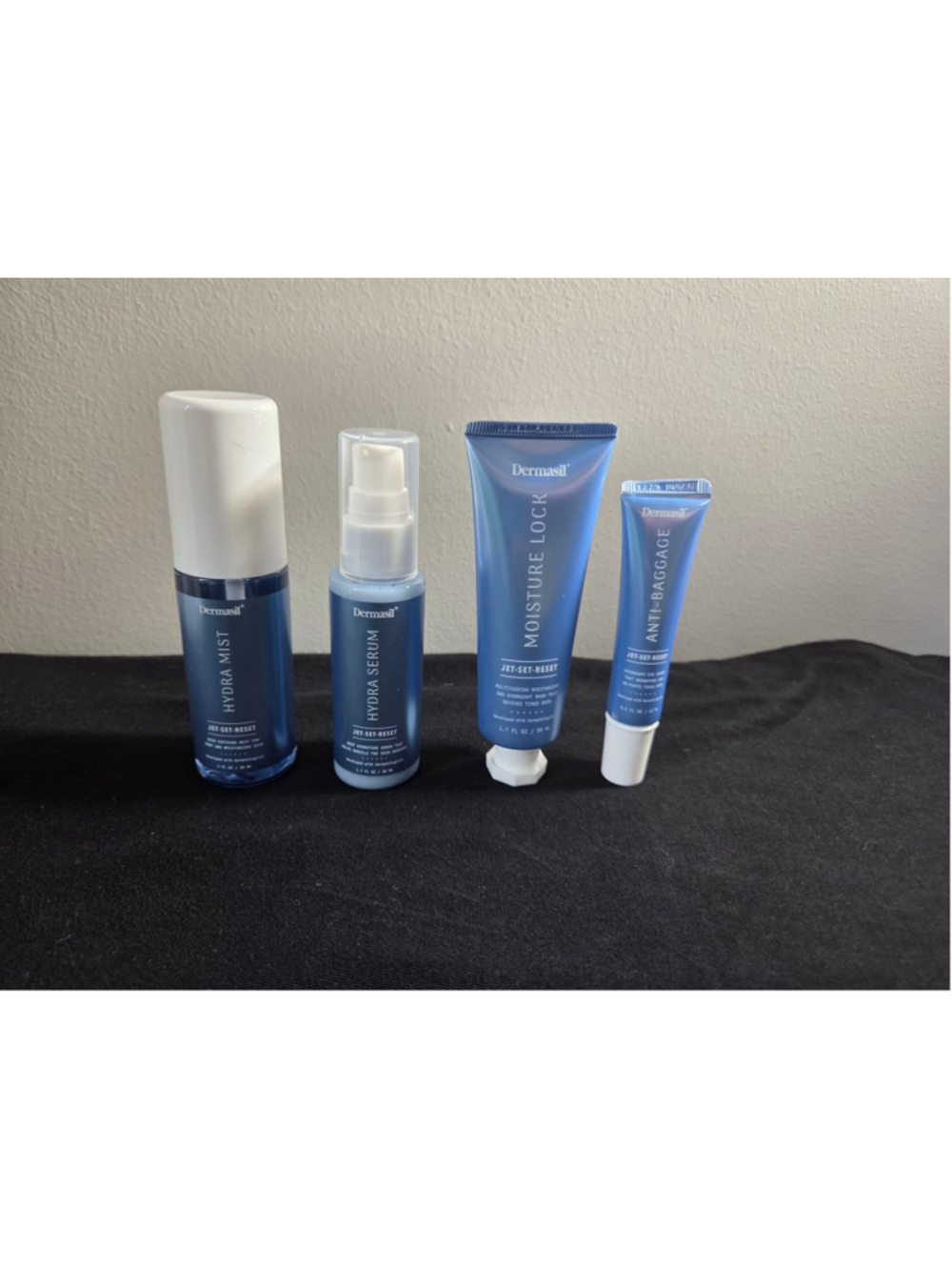 Dermasil Jet-Set-Reset 4-Piece Hydrating Skincare Set